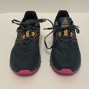 New Balance Gray and Pink Sneakers